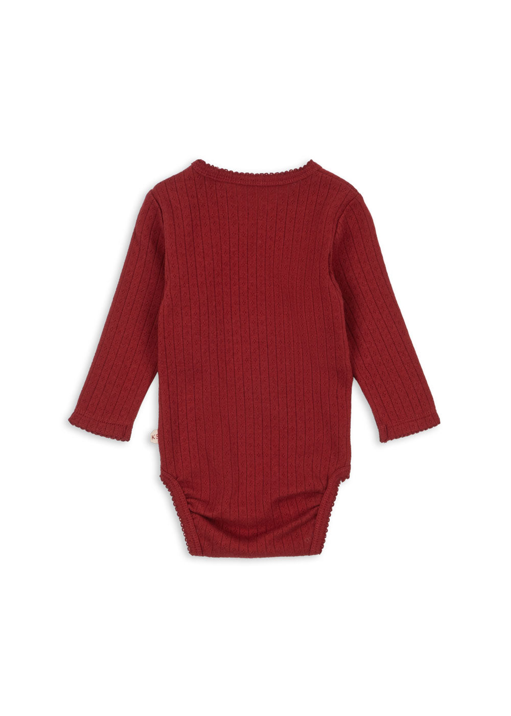Konges Sløjd - Minnie Newborn Body Gots Ks104377 - Red Dahlia