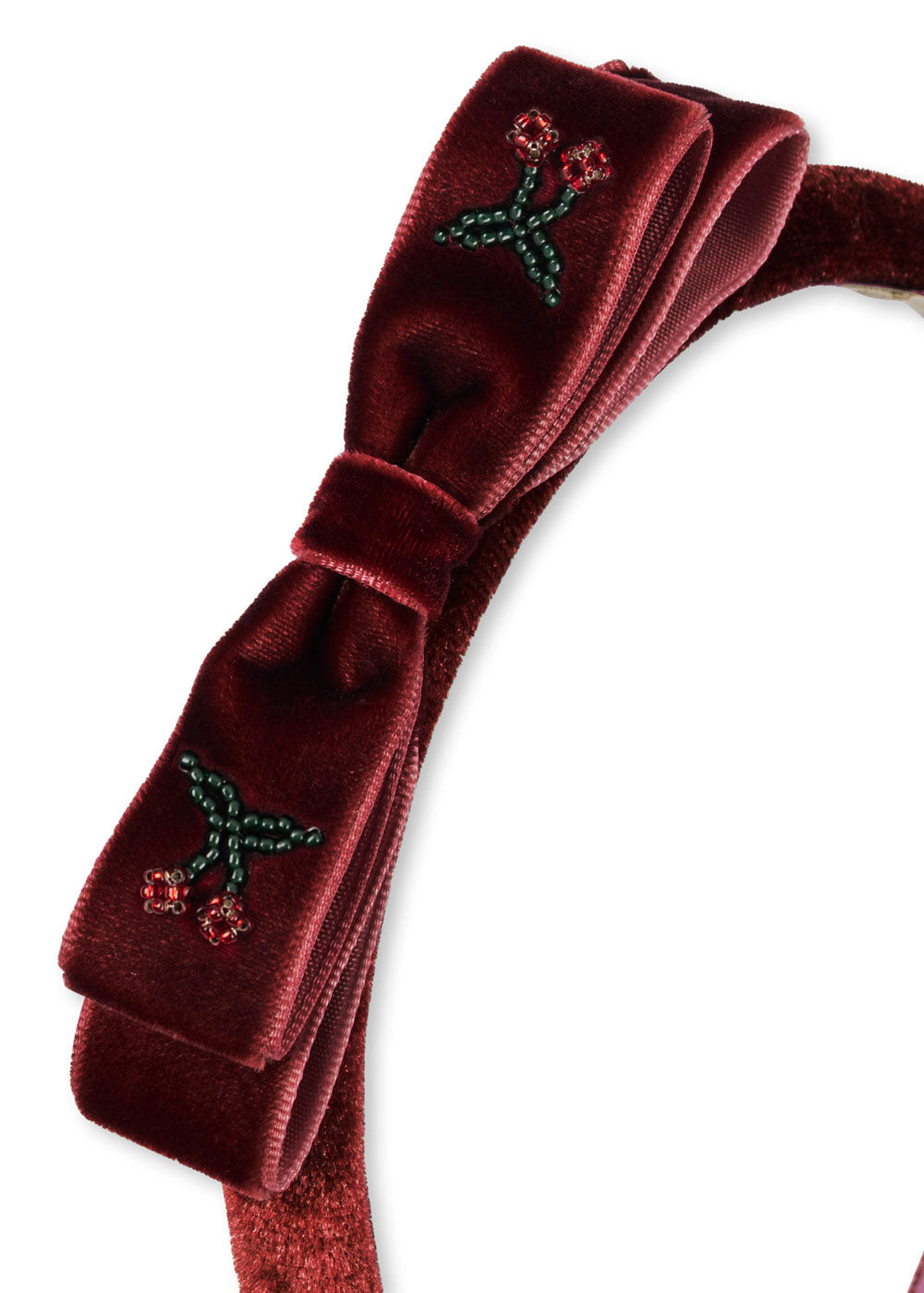 Konges Sløjd - Juliette Bow Hairbrace Ks104541 - Rio Red