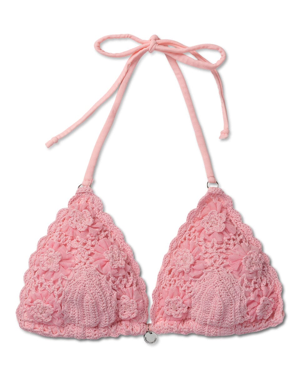 Panos Emporio - Kandia Top Bikini Top 18359 - Pink Sun