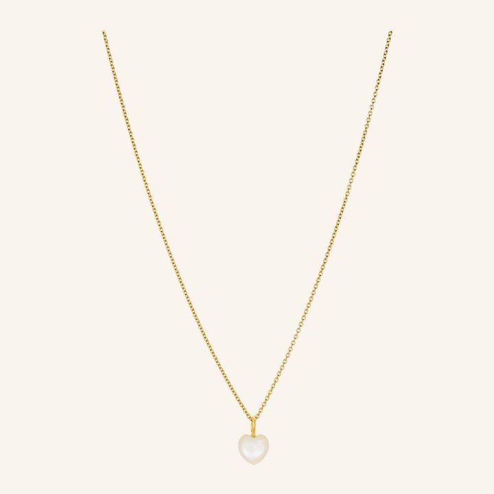 Pernille Corydon - Ocean Heart Necklace n-387-gp - Halskæder 