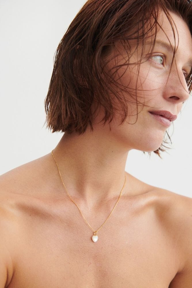 Pernille Corydon - Ocean Love Pendant p-967-gp - Gold Plated Vedhæng 