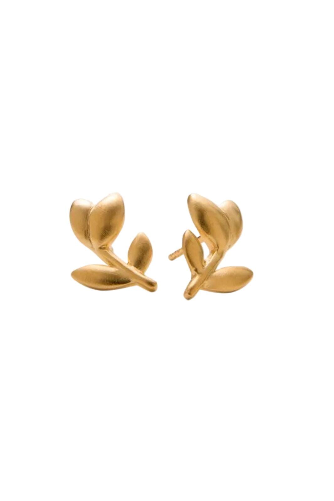 Pernille Corydon - Tulip Earsticks e-540-gp - Gold Øreringe 