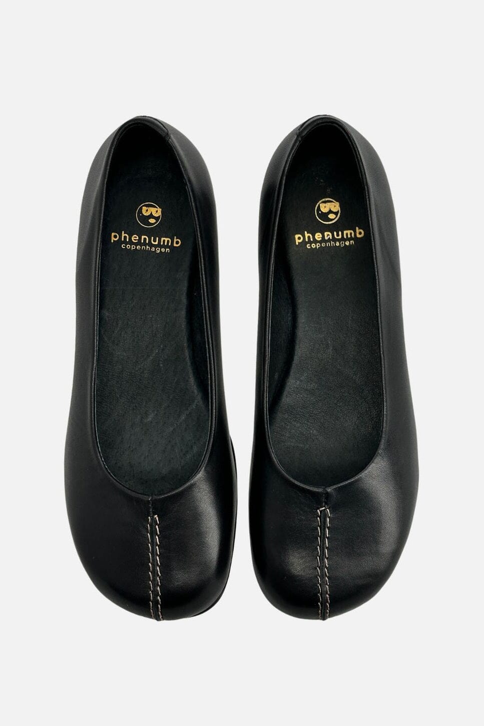 Phenumb Copenhagen - Whisbare Leather Pb-Wb - Black Ballerinaer 
