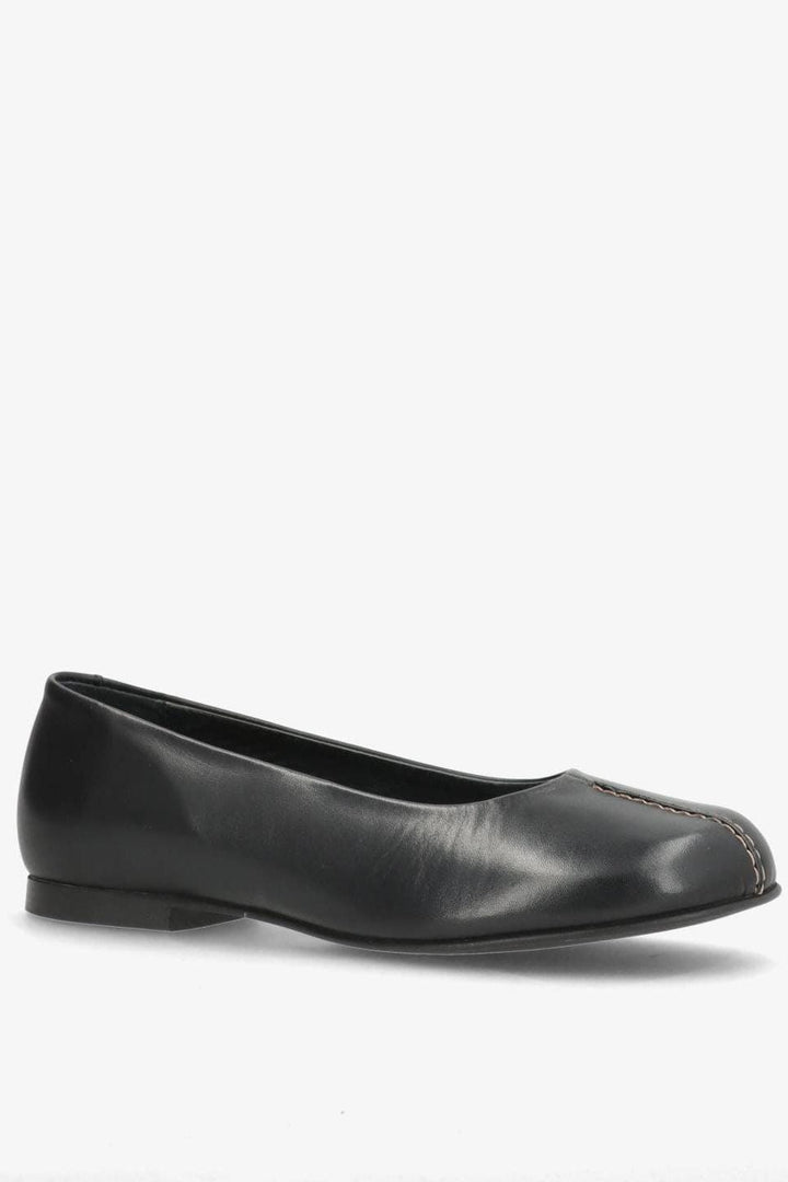 Phenumb Copenhagen - Whisbare Leather Pb-Wb - Black Ballerinaer 