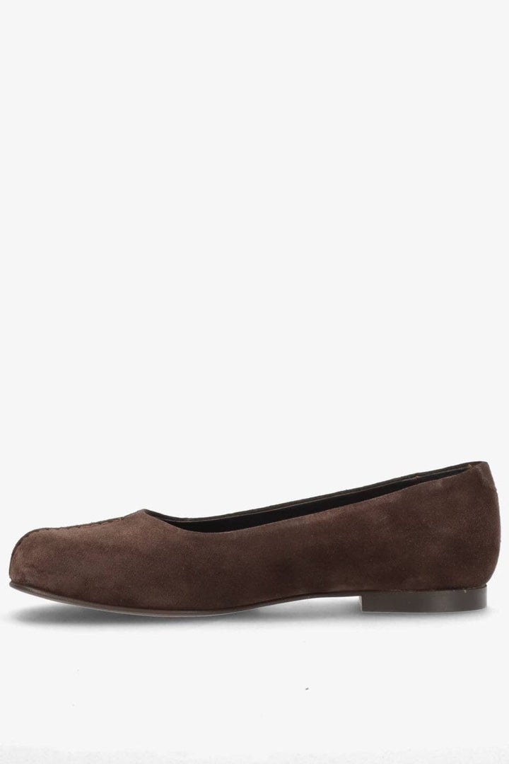 Phenumb Copenhagen - Whisbare S Suede Pb-Wb_s - Brown Dark Ballerinaer 