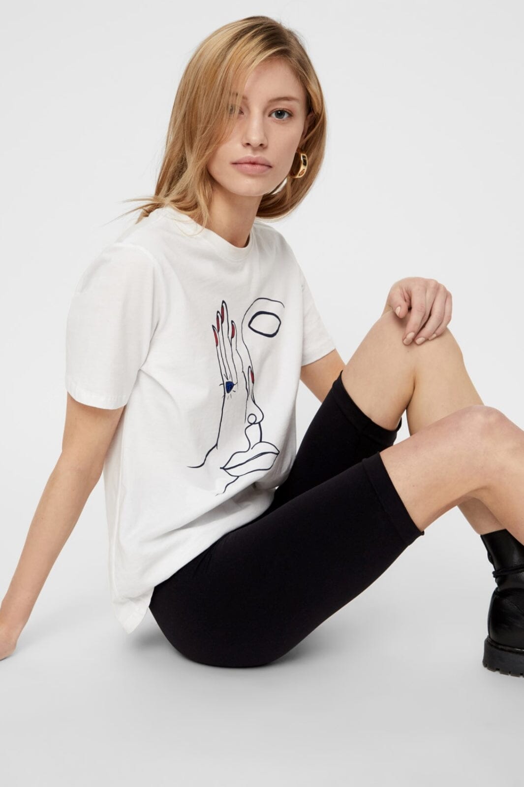 Pieces - Imagine Shapewear Shorts - Black Shorts 