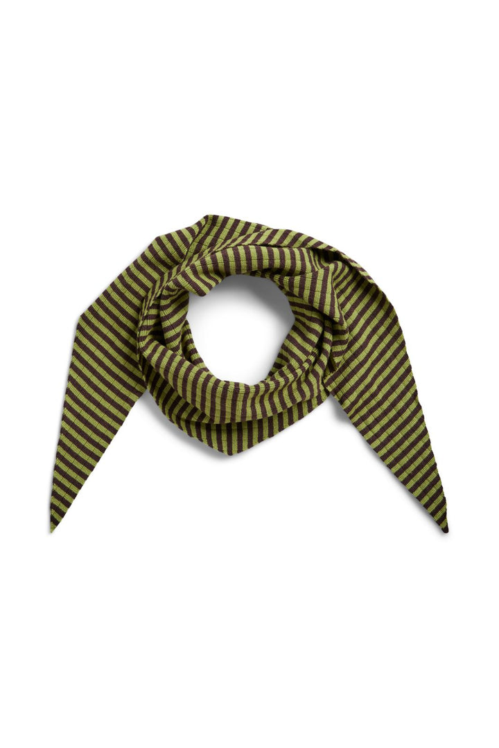 Pieces - Pcalberte Triangle Scarf - 5073884 Woodbine Chicory Coffee