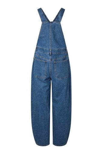 Pieces - Pcalice Oversize Dungaree - 5090716 Medium Blue Denim Overalls 