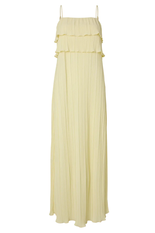 Pieces - Pcamber Sl Ankle Layred Dress Kca - 5048789 French Vanilla Kjoler 