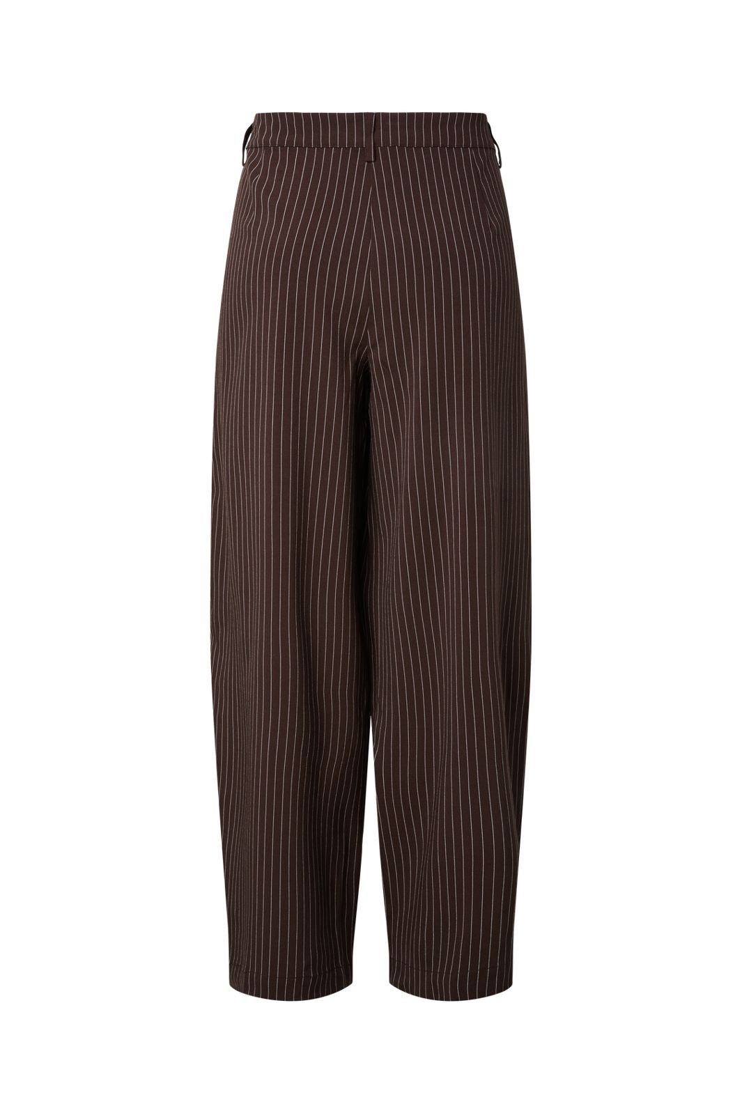 Pieces - Pcanja Bosella Barrel Pants - 5200648 Delicioso Pinstripes