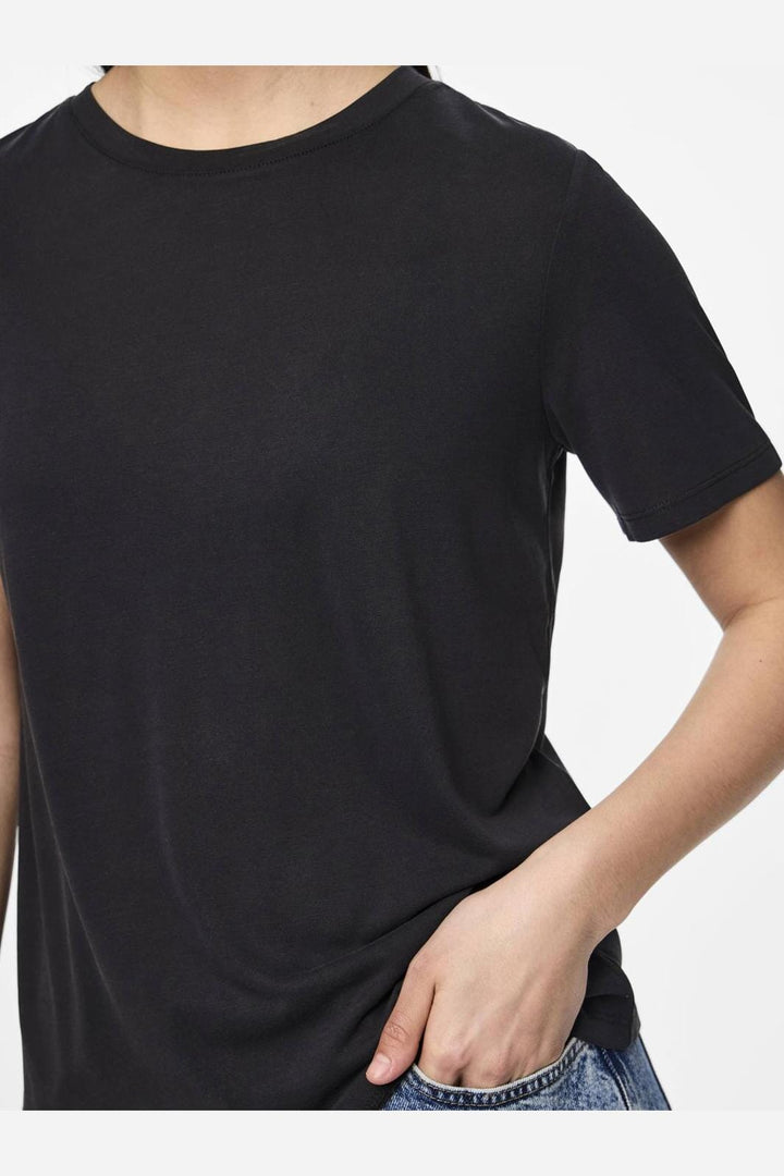 Pieces - Pcanora Ss Tee - 4551802 Black