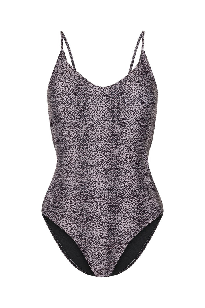 Pieces - Pcbaomi Swimsuit - 4964535 Black Mini Leo