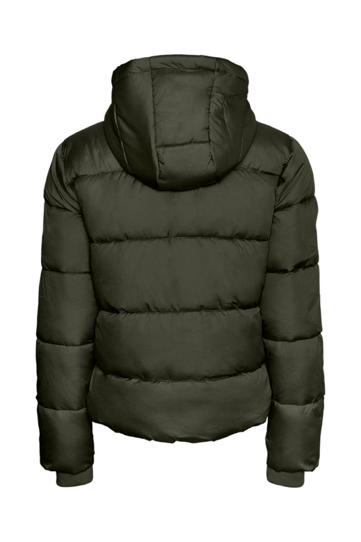 Pieces - Pcbee New Short Puffer Jacket - 4634267 Forest Night