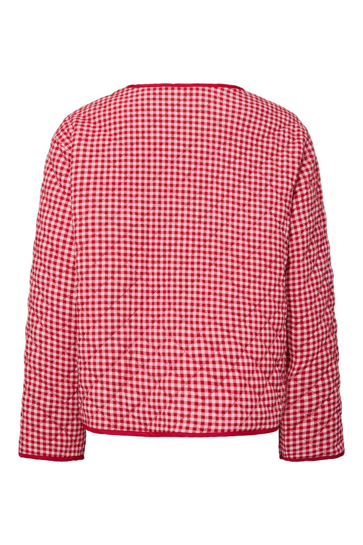 Pieces - Pcbibba Quilt Jacket - 4946810 Adrenaline Rush W. Bows