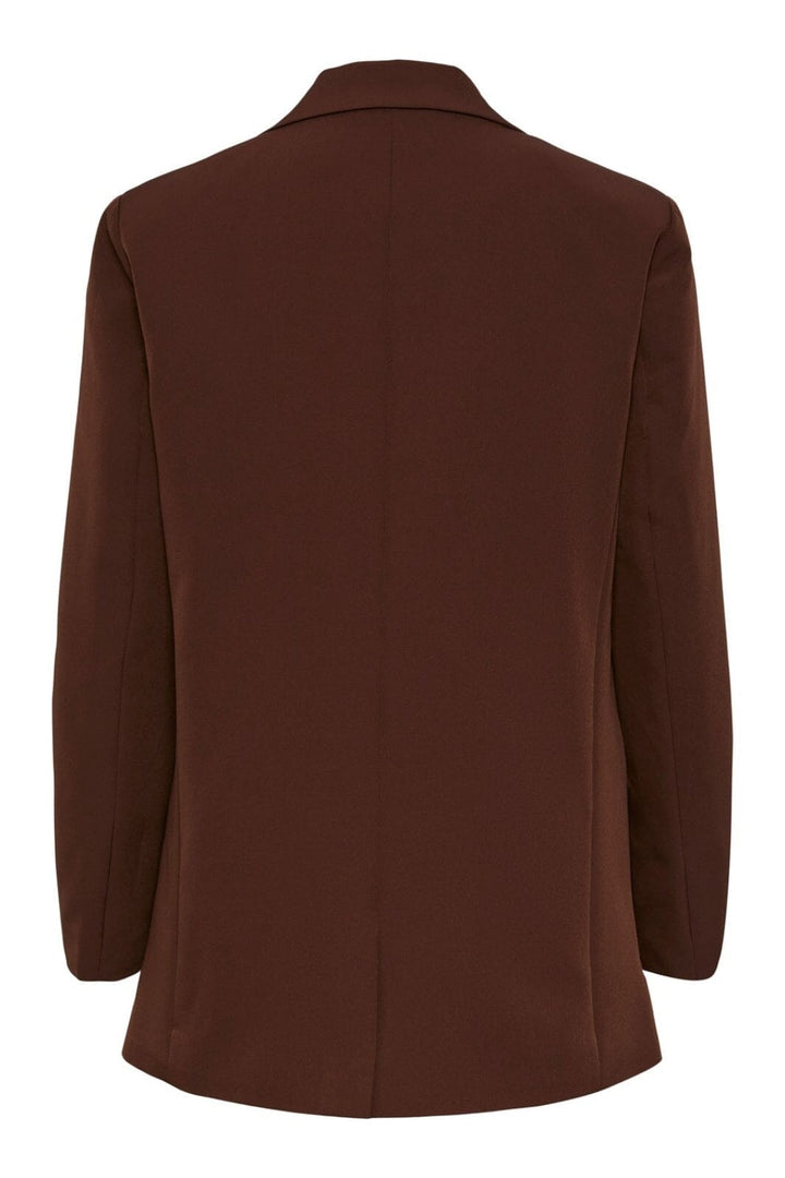 Pieces - PcBossy Ls Loose Blazer - Chicory Coffee Blazere 
