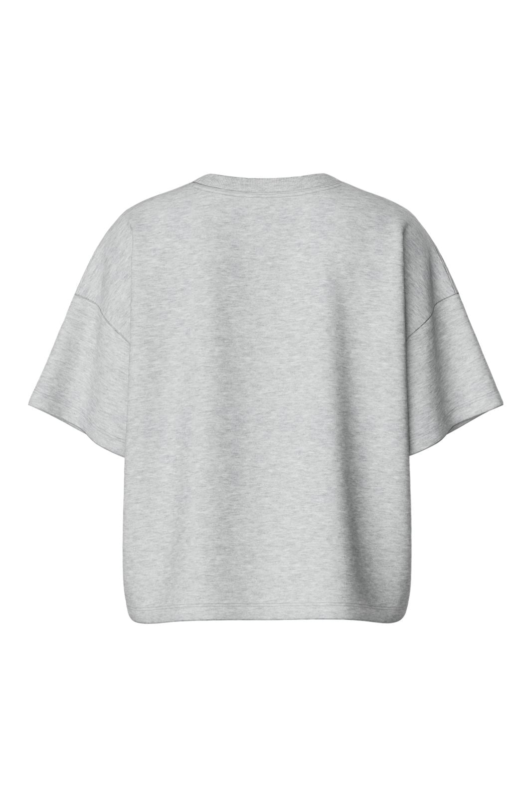 Pieces - Pcchilli Summer 2/4 Loose Sweat - 3746036 Light Grey Melange