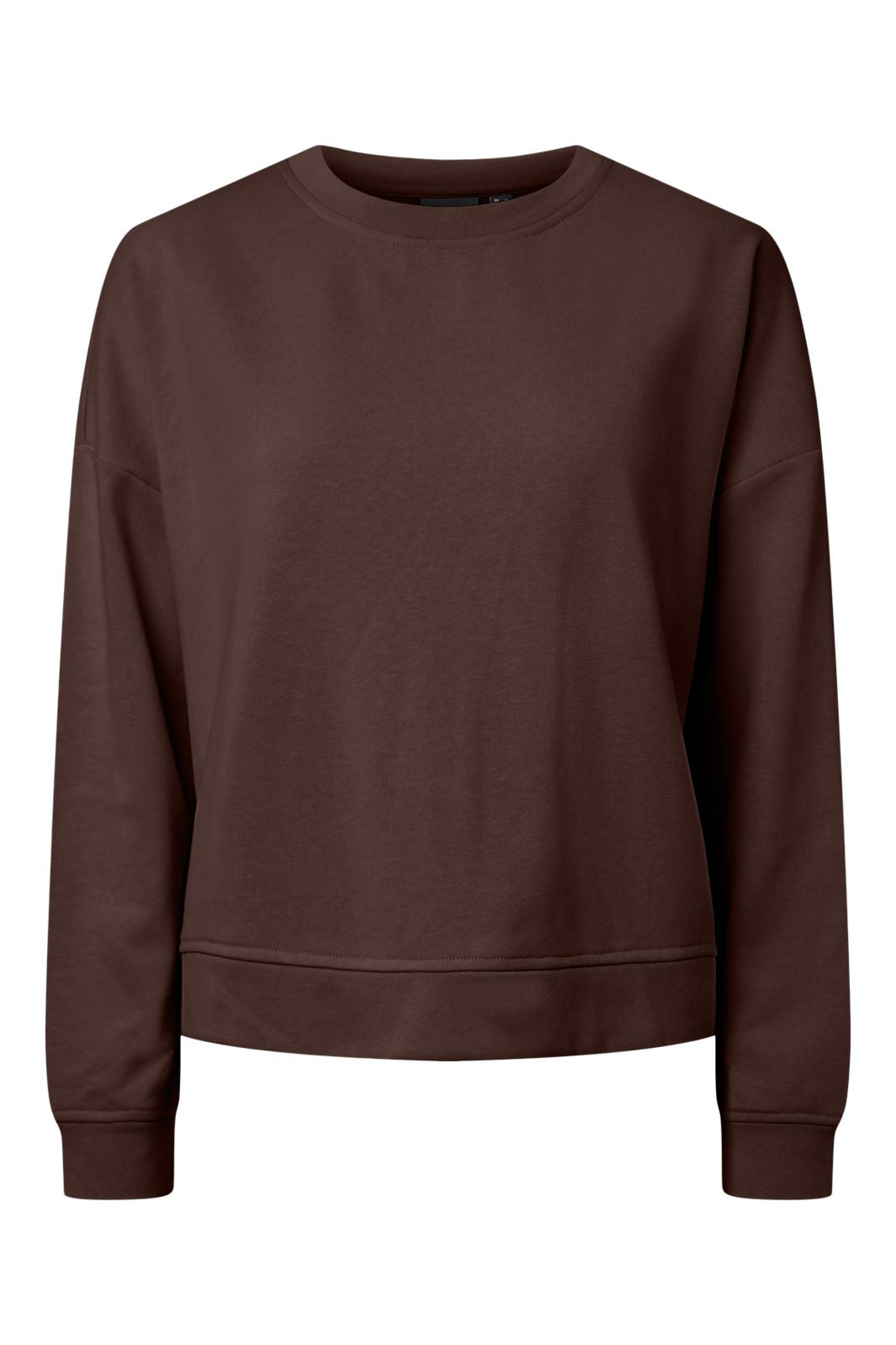 Pieces - Pcchilli Summer Ls Sweat Cp - 5105277 Chicory Coffee