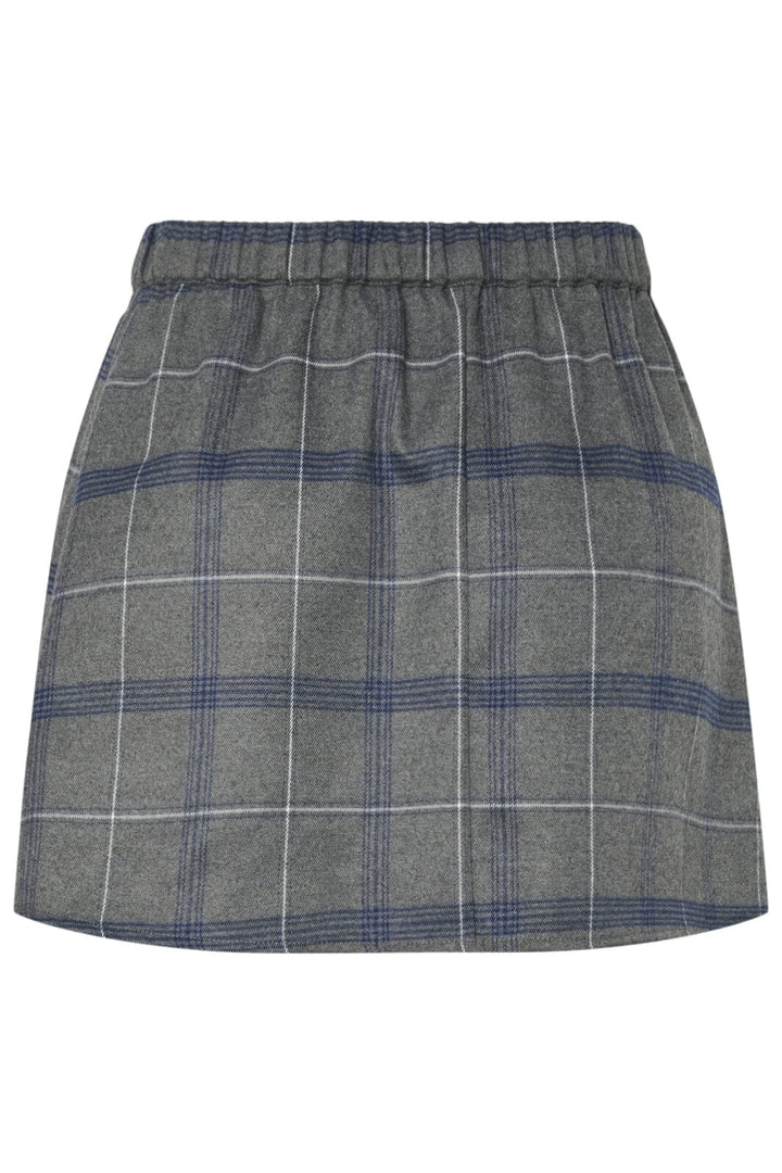 Pieces - Pcdiana Short Skirt 17160427 - 4844047 - Concrete Grey Blue