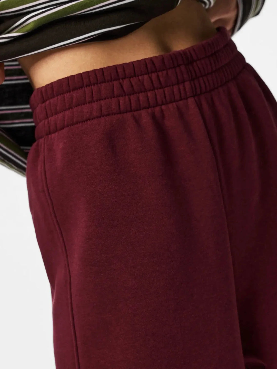 Pieces - Pcfilucca Barrel Pants - 5080301 Tawny Port Sweatpants 