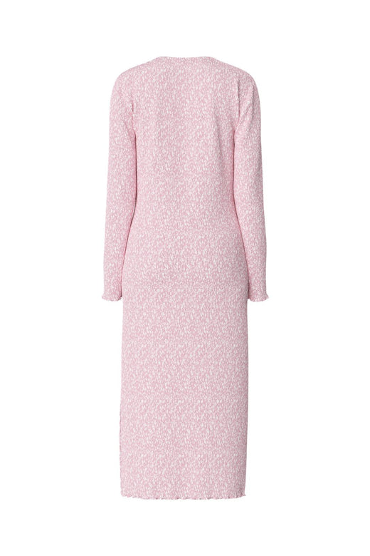 Pieces - Pcflora Ls Midi Dress - 4640496 Roseate Spoonbill Flower