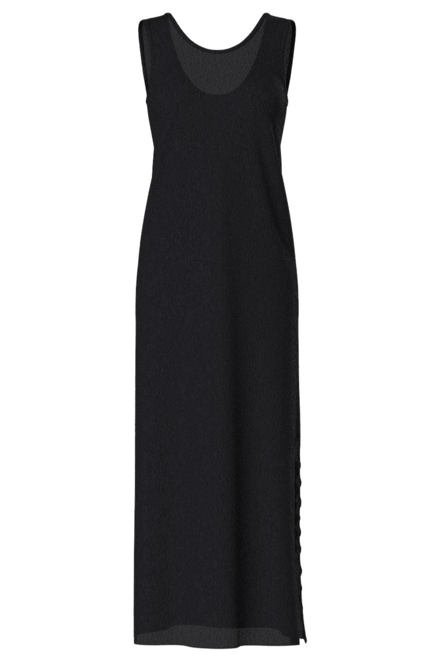 Pieces - Pcflora Sl Maxi Dress - 4699167 Black