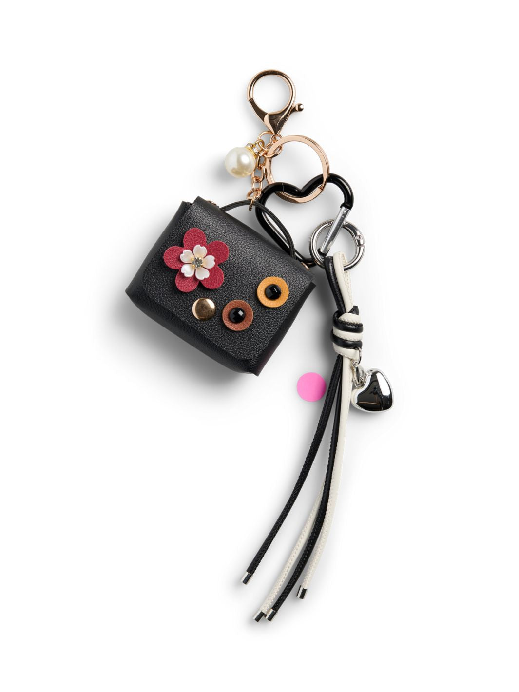 Pieces - Pcjulie Keyhanger Bundle - 4978736 Black St2/Pouch