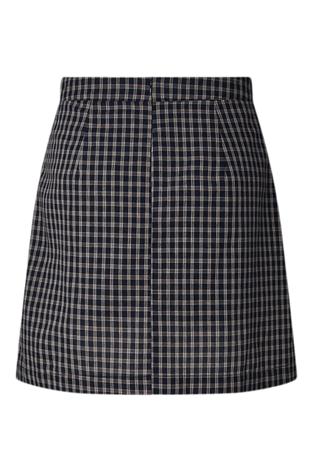 Pieces - Pcjuna A-Shaped Short Skirt - 5179490 Maritime Blue Birch