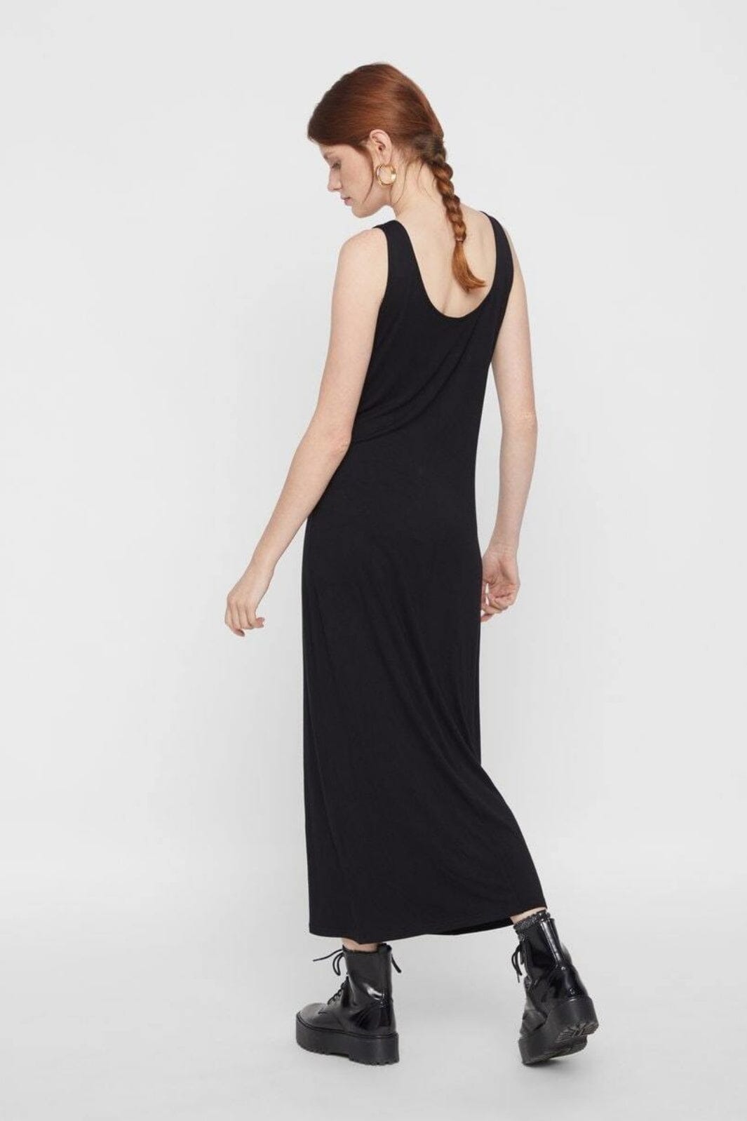 Pieces - PcKalli Maxi Tank Dress - Black Kjoler 
