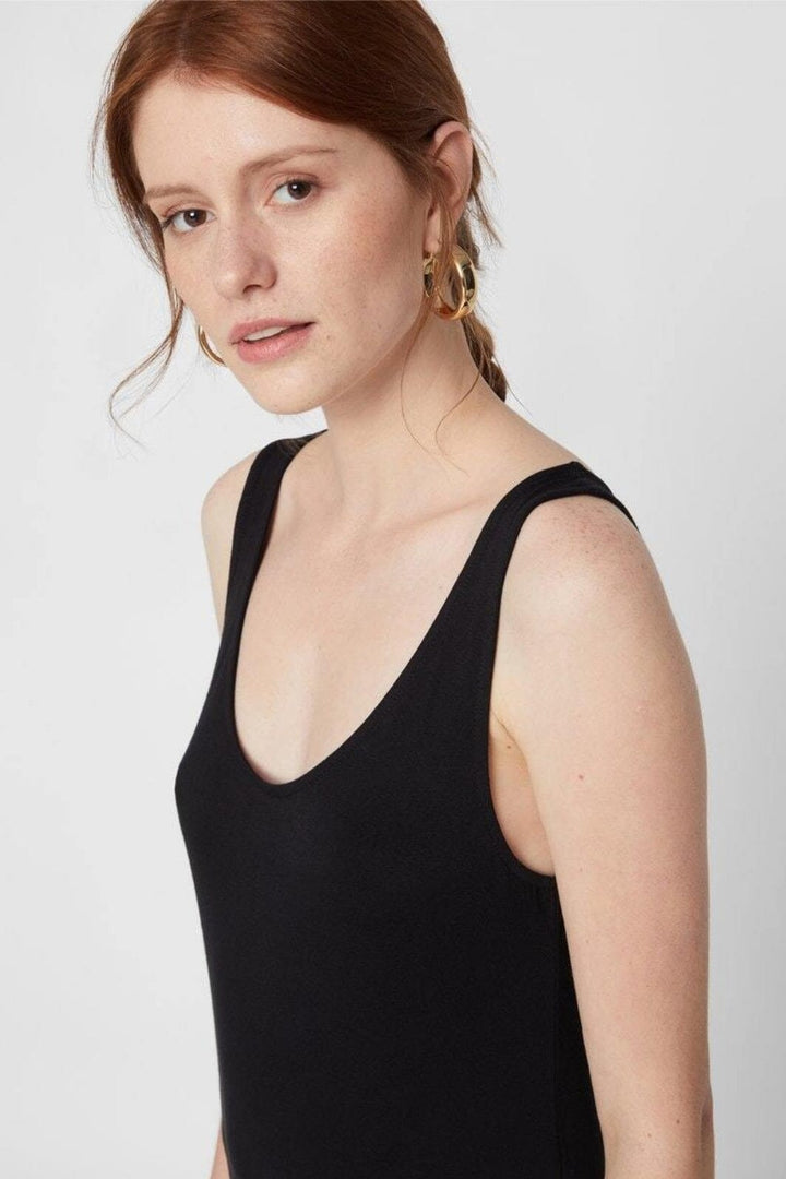 Pieces - PcKalli Maxi Tank Dress - Black Kjoler 