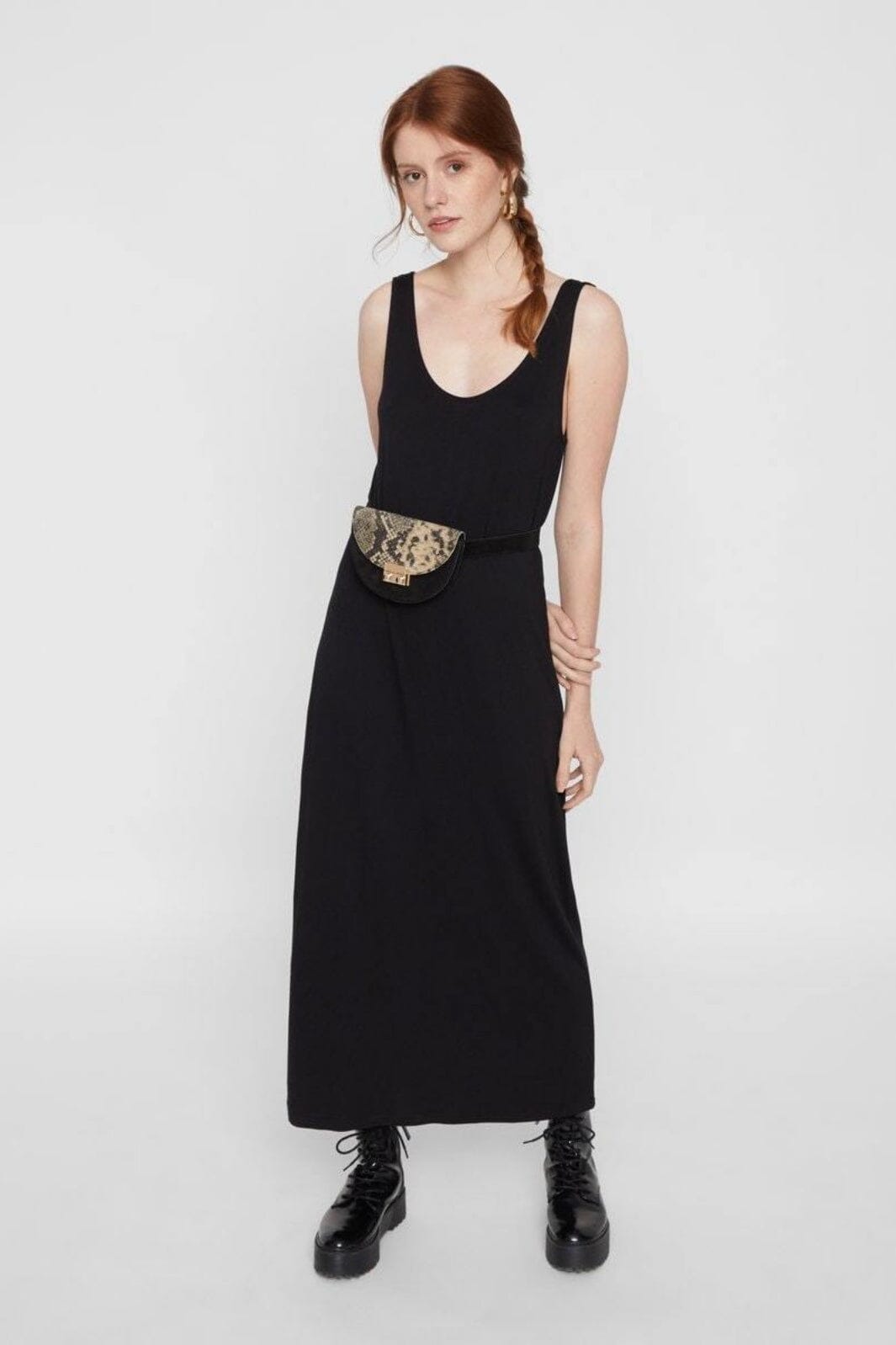 Pieces - PcKalli Maxi Tank Dress - Black Kjoler 