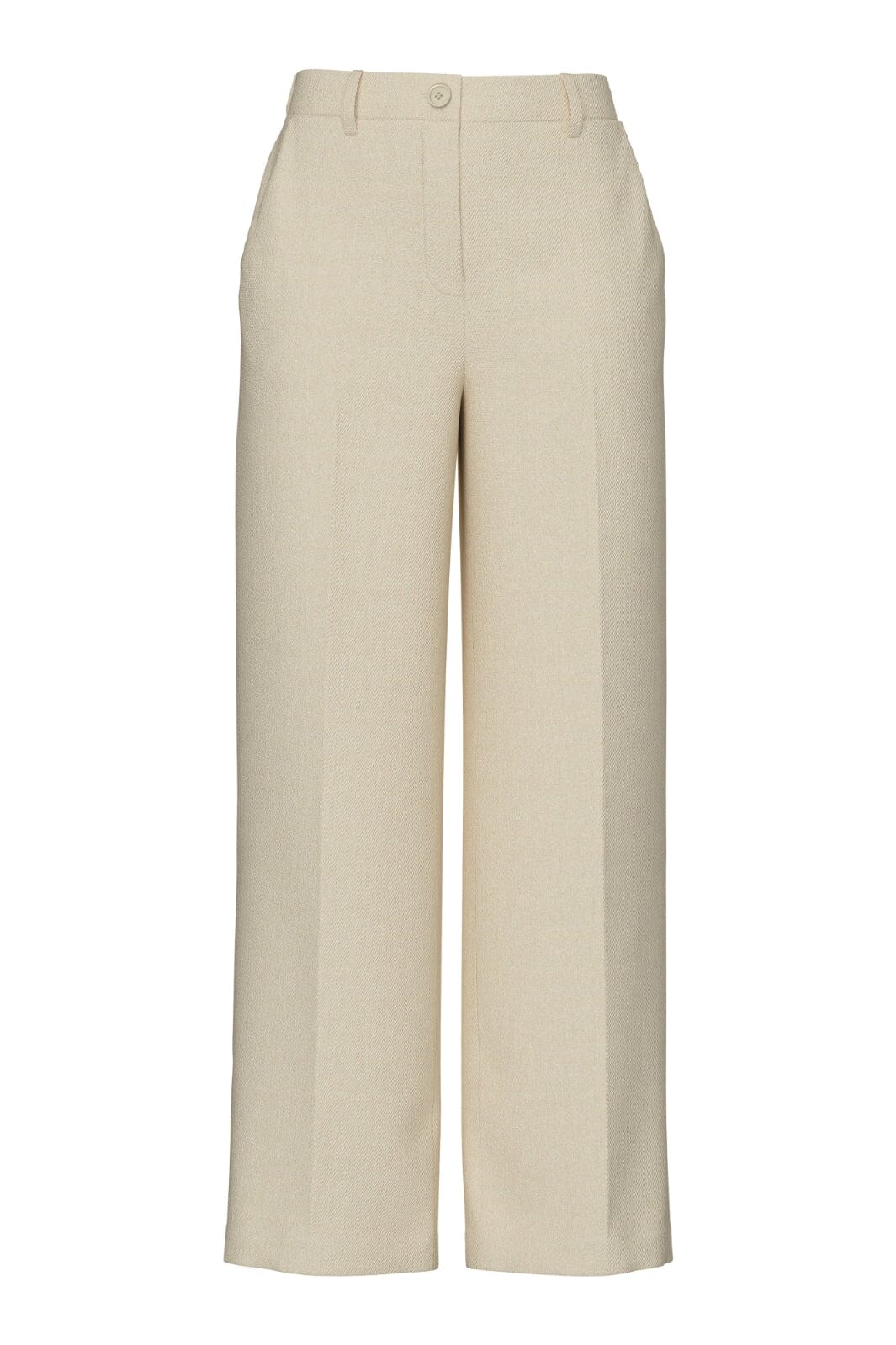Pieces - Pckamil Wide Pant - 4788524 Sandshell Bukser 