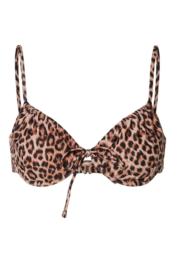 Pieces - Pclippa Bikini Top - 4710137 Black Leo