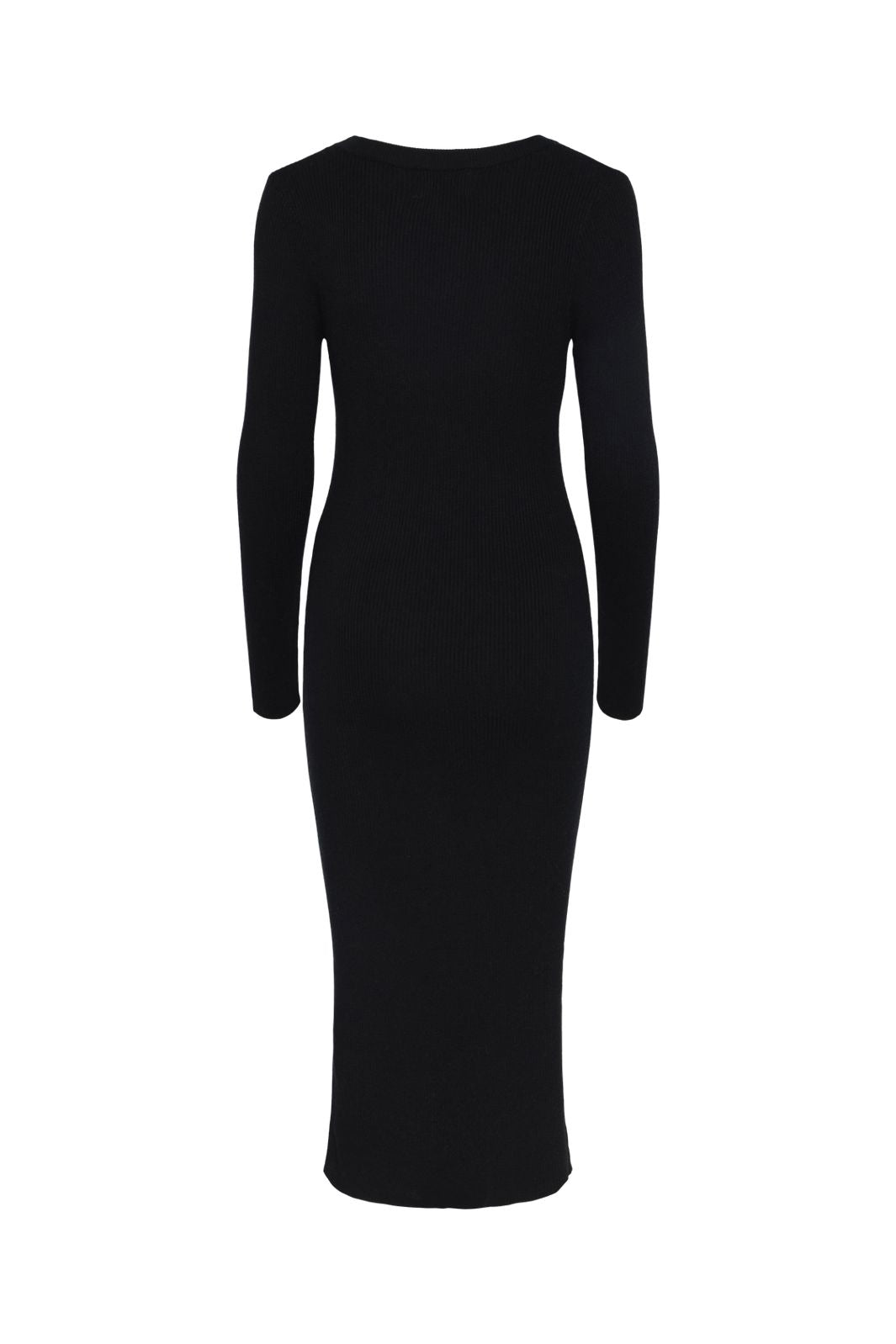 Pieces - Pcmira Ls Knit Dress - 4542913 Black