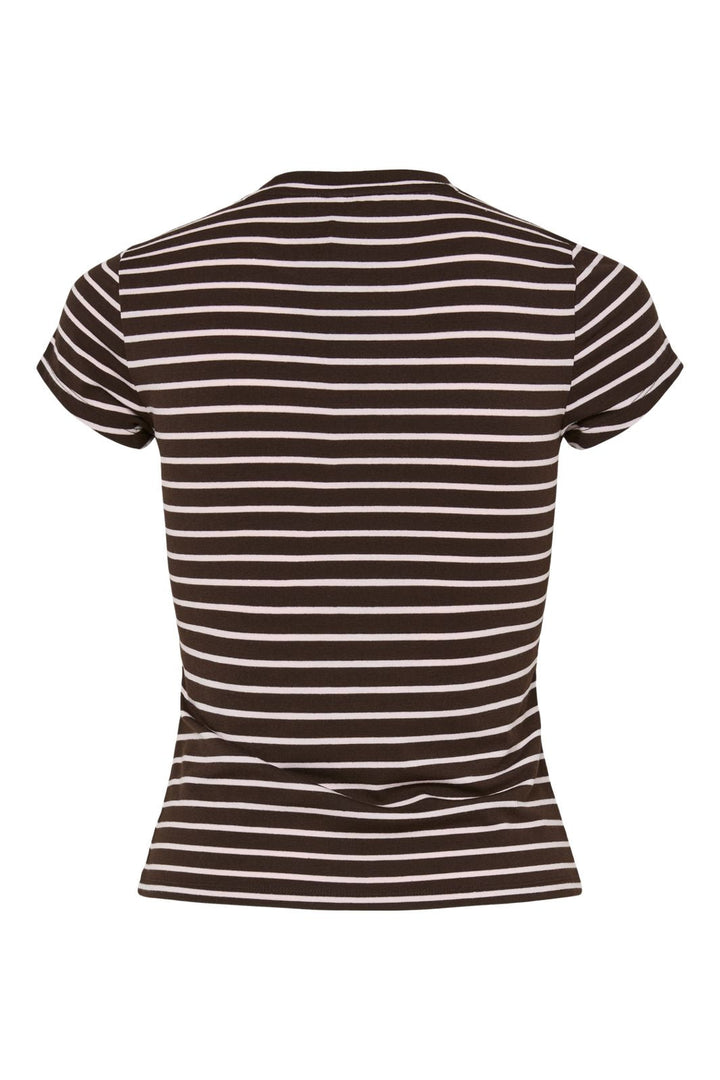 Förbeställning - Pieces - Pcmonique Cap Sleeve Tee - 4944920 Delicioso Pink Tulle