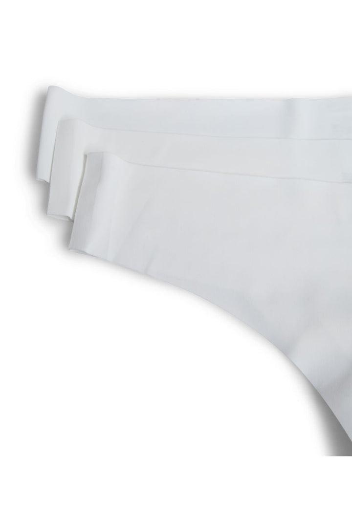 Pieces - Pcnamee Thong 3-Pack - 4642603 Bright White 3