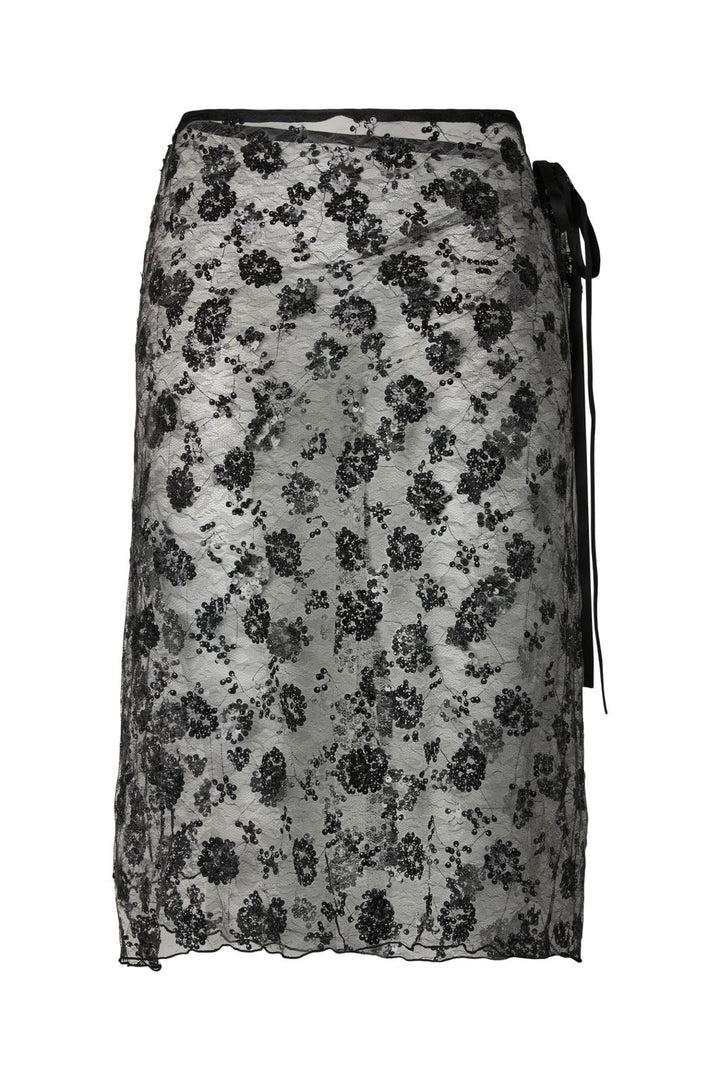 Pieces - Pcnatasja Lace Sarong - 4997996 Black