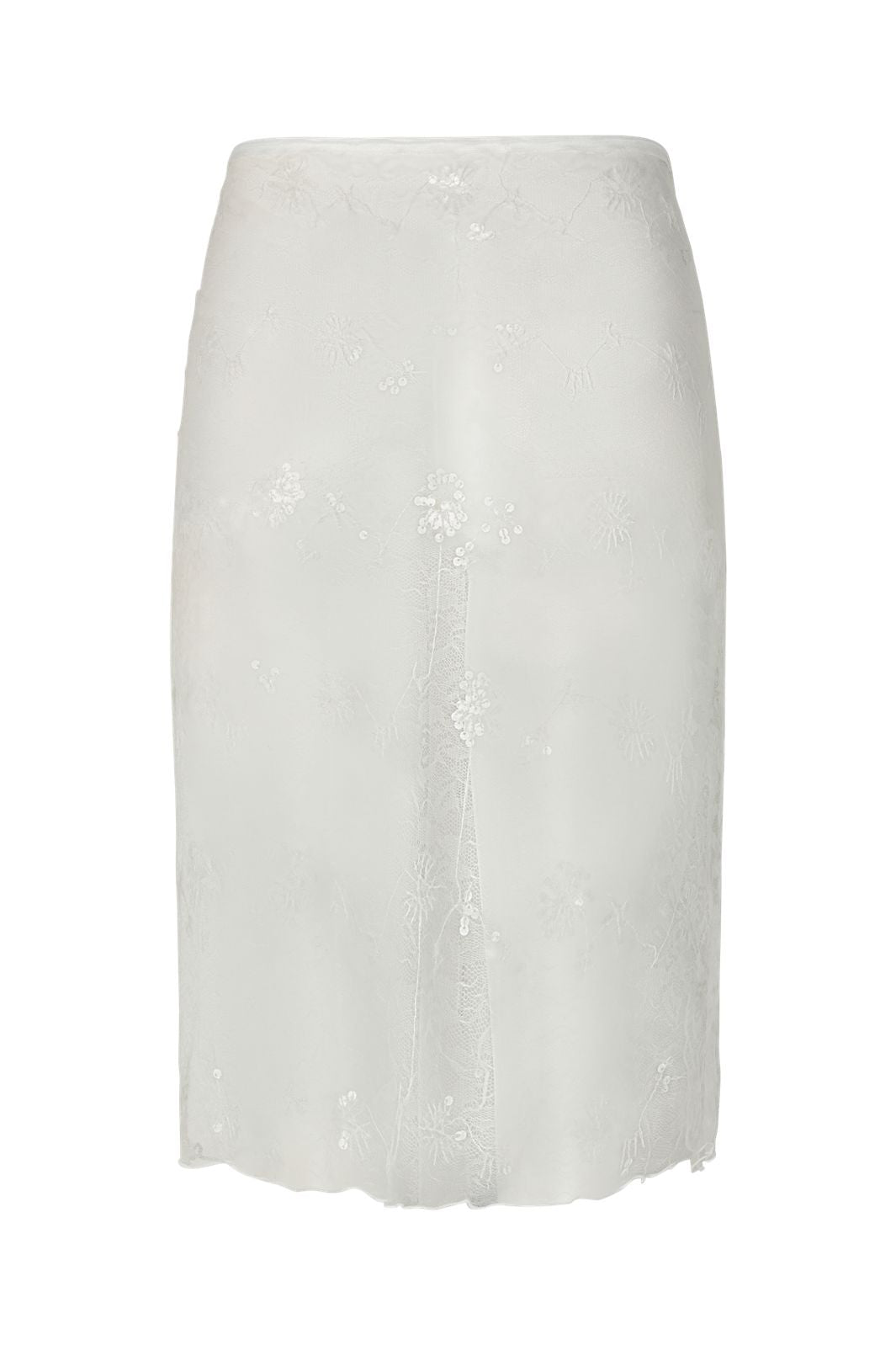 Pieces - Pcnatasja Lace Sarong - 4997997 Bright White