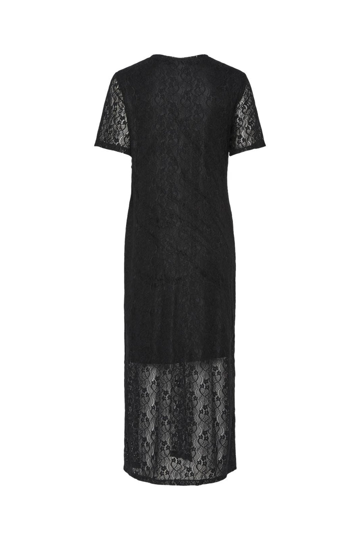 Pieces - Pcpanora Ss Dress 17154302 - 4630836 - Black