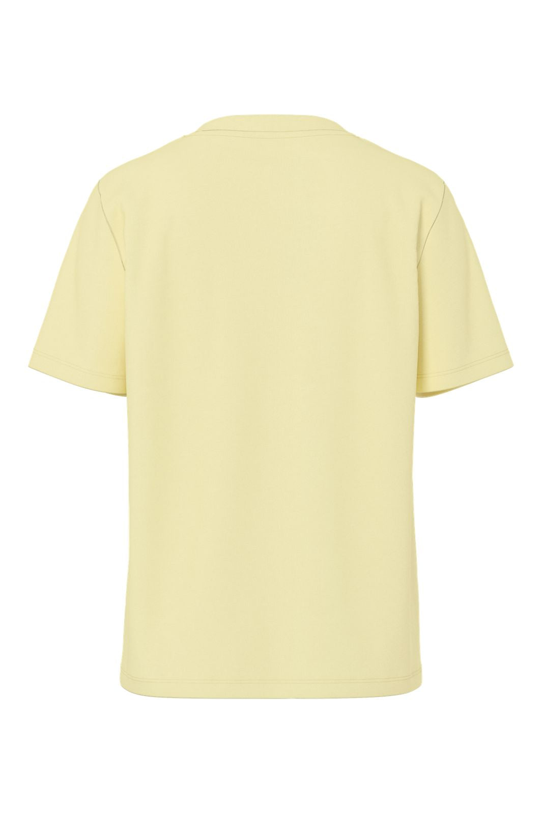 Pieces - Pcria Ss Solid Tee - 4803349 French Vanilla