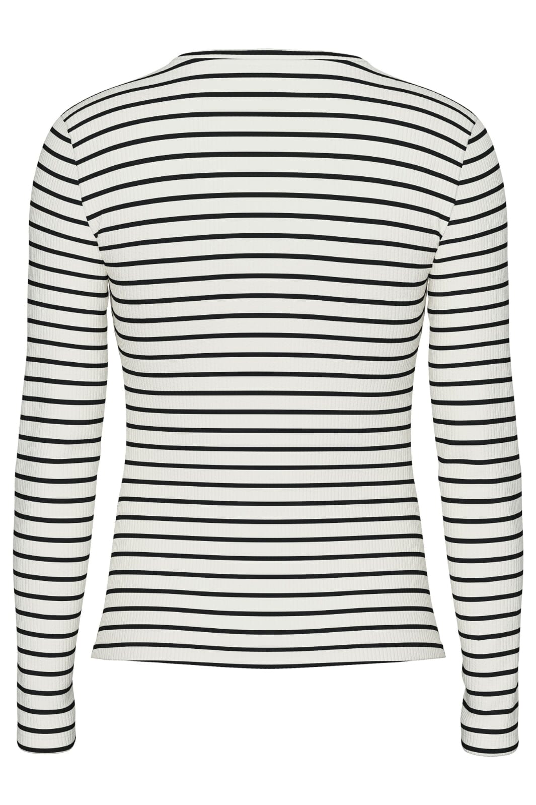 Pieces - Pcruka Ls Top - 4641385 Cloud Dancer New Black