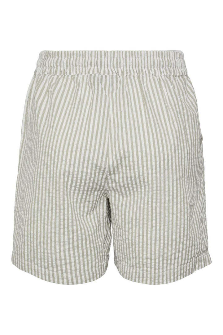 Pieces - Pcsally Loose String Shorts - 4497579 Tea Cloud Dancer