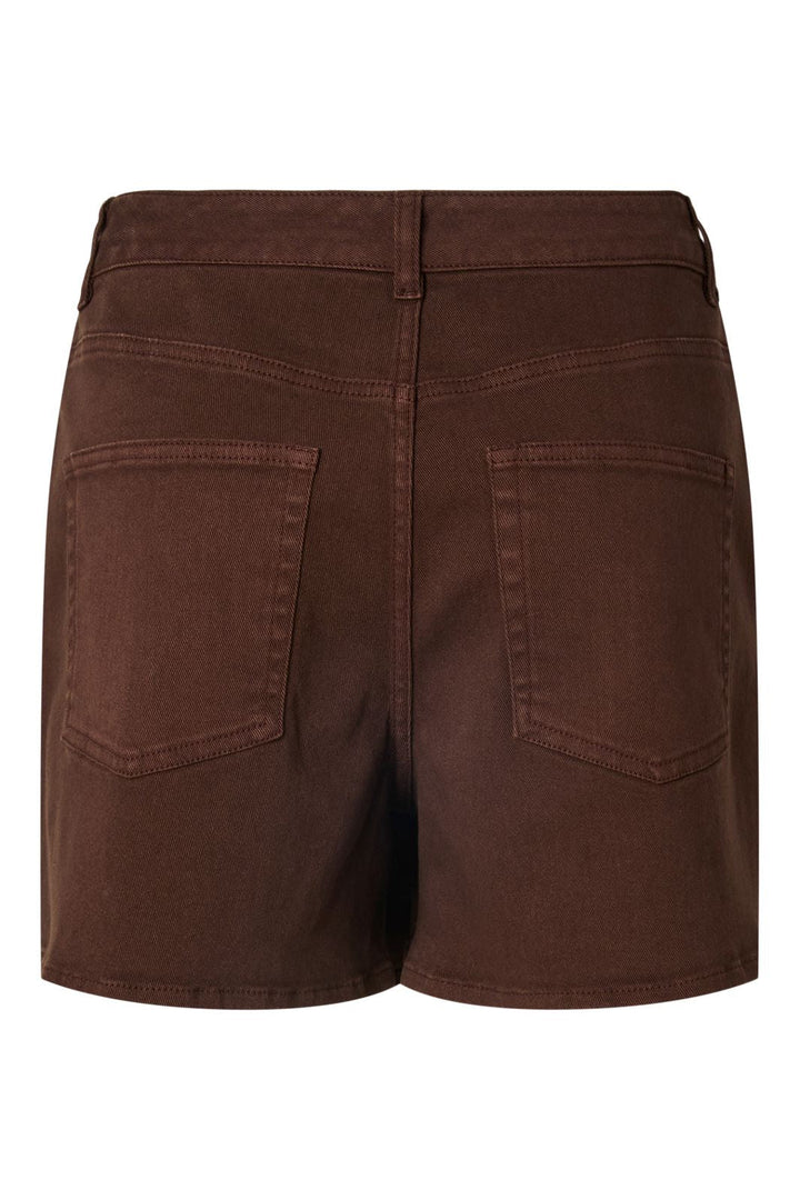 Pieces - Pcsalume Denim Skort - 5011038 Chicory Coffee