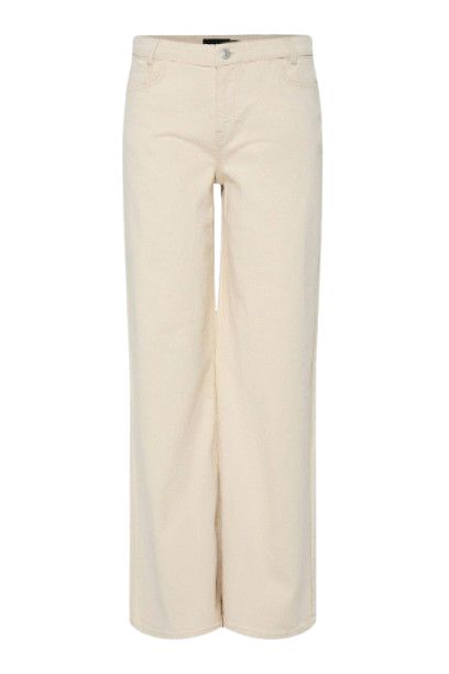 Pieces - Pcsvala Wide Denim Jeans - 4690661 Raw Cotton Jeans 