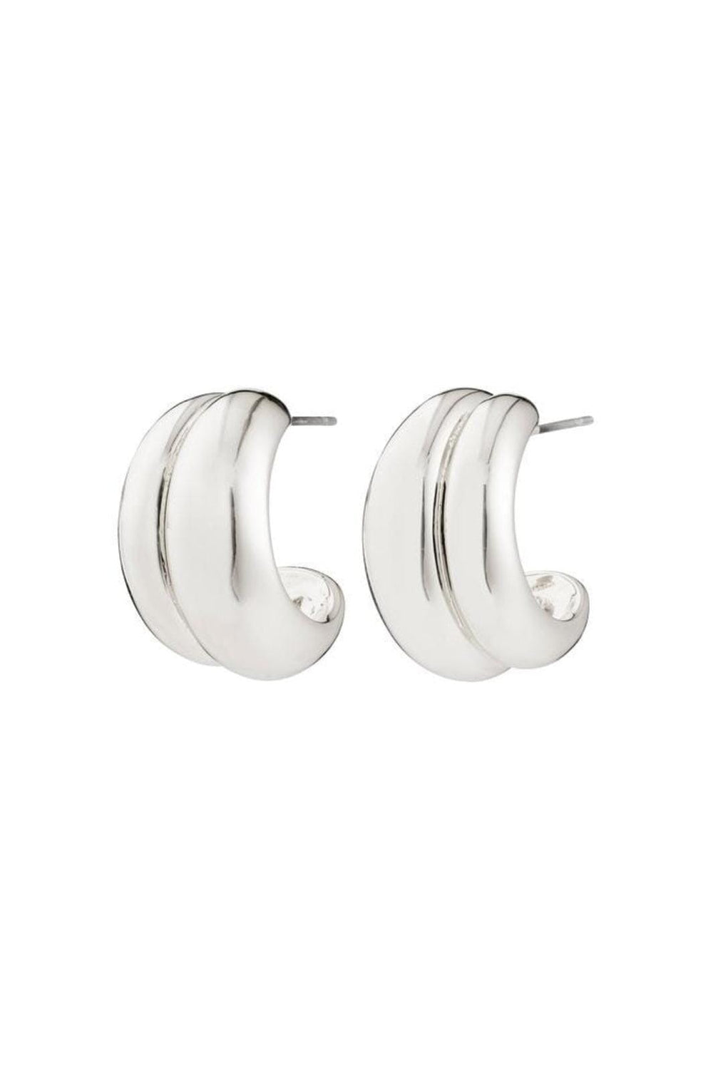 Pilgrim - Miko Earrings Silver-plated 262546043 - Silver Plated