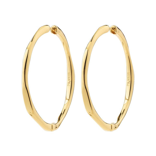 Pilgrim - Presence Hoop Earrings Gold-plated 102632013 - Gold Plated