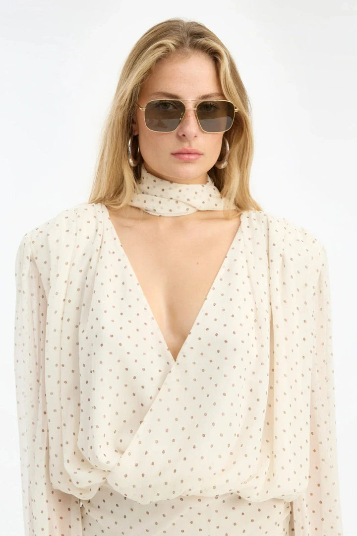 Rotate - 2. Metal Aviator Frame 1163523100 - 3100 Chimi X Gold/grey Solbriller 