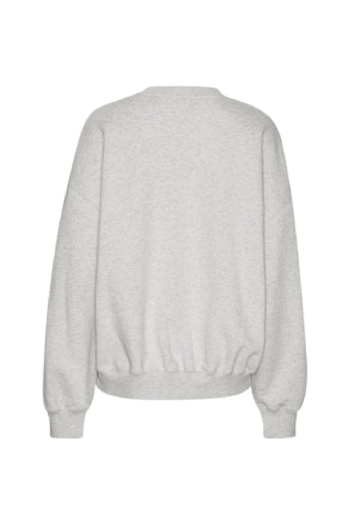 Rotate - Heavy Sweat Crewneck1143813070 - White Melange