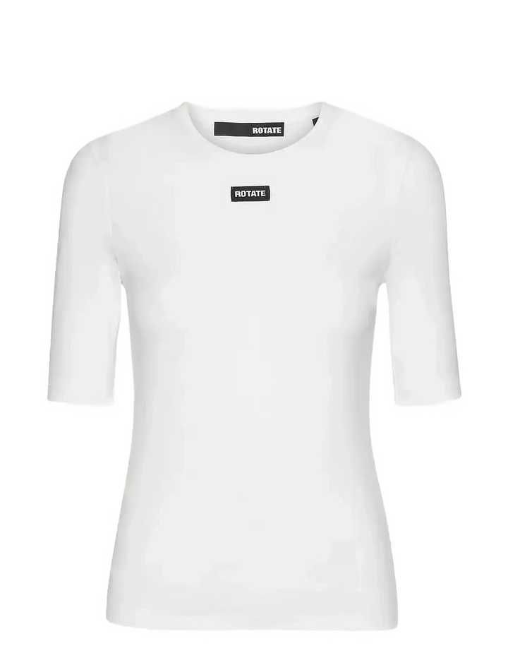 Rotate - Short Sleeve T-shirt 113131400 - 400 Bright White T-shirts 