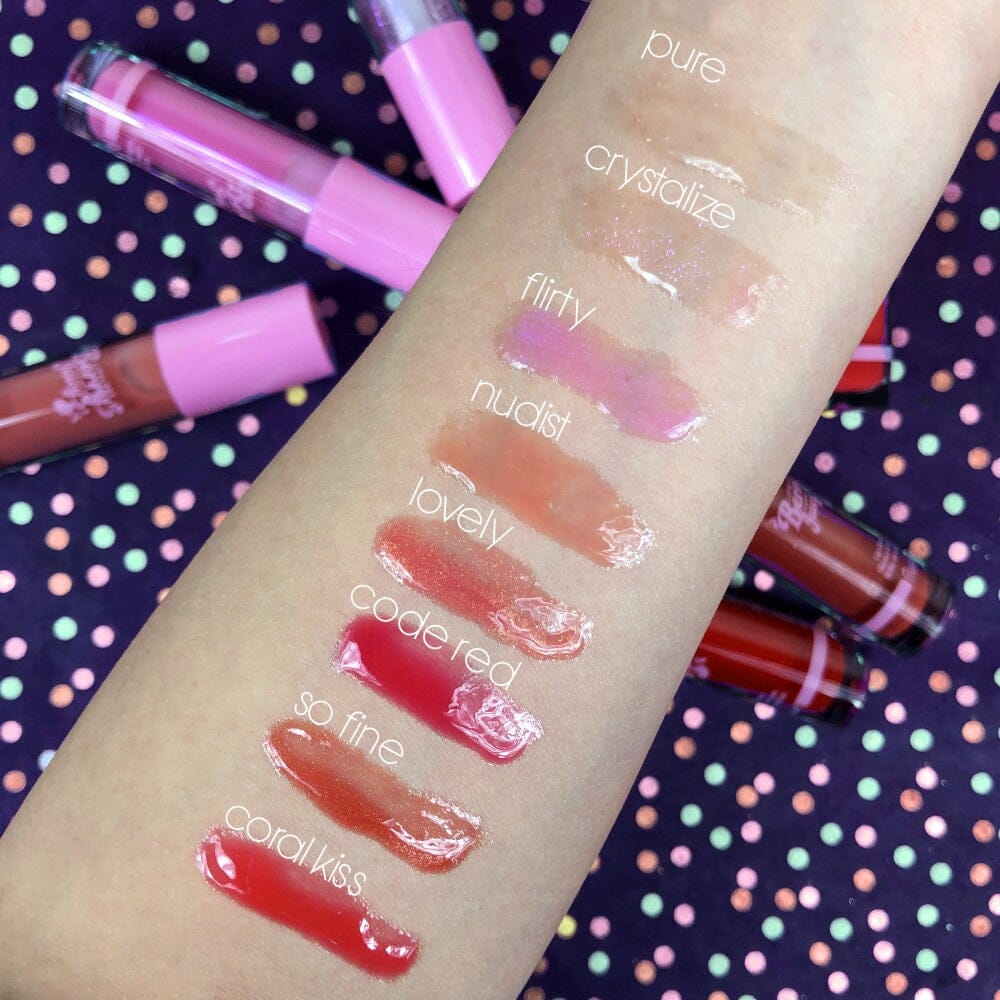 Rude Cosmetics - Berry Juicy Lip Gloss - Code Red - Lipgloss 