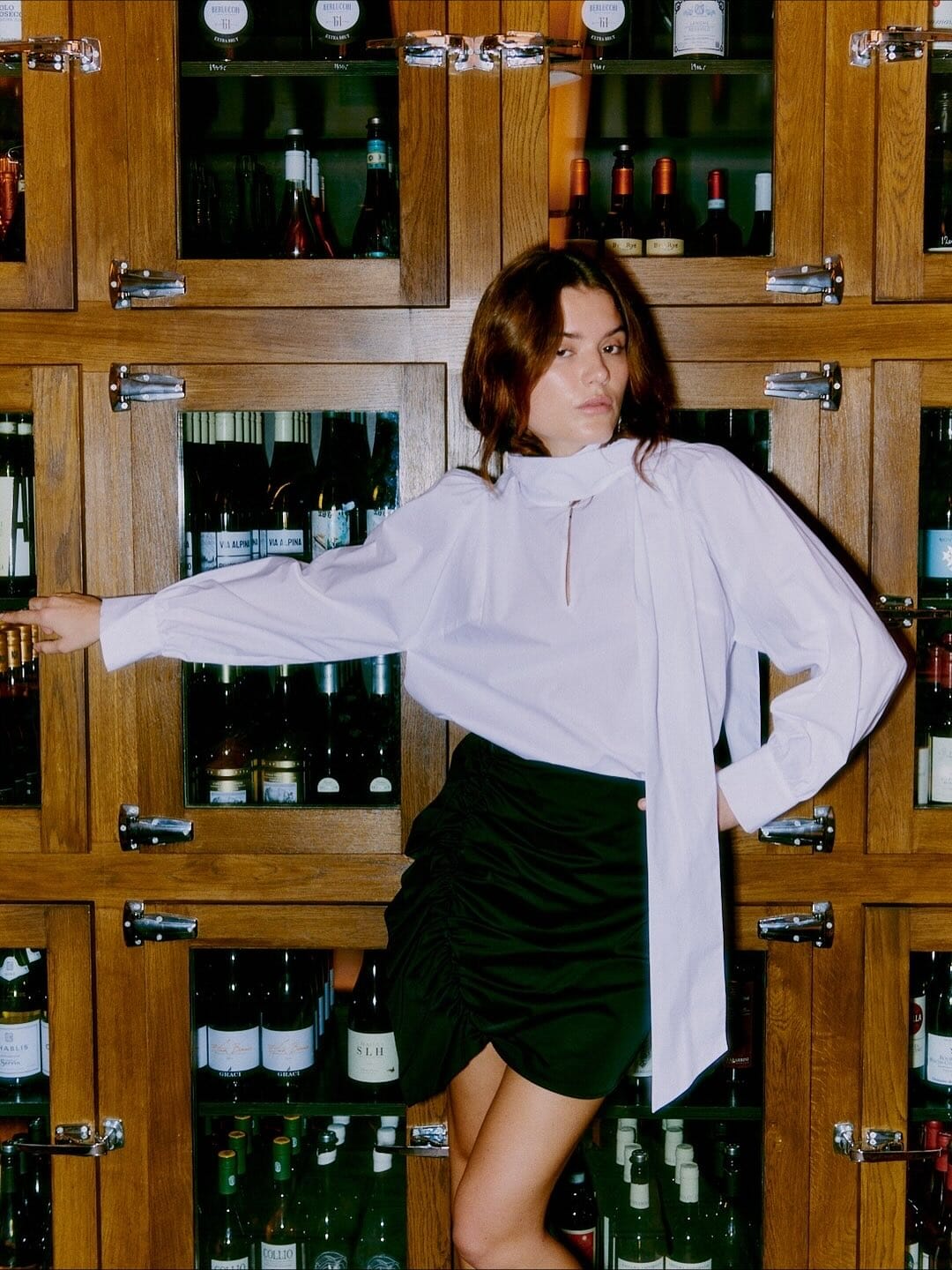 Second Female - Flary Ruffle Skirt 60190 - 8001 Black Nederdele 